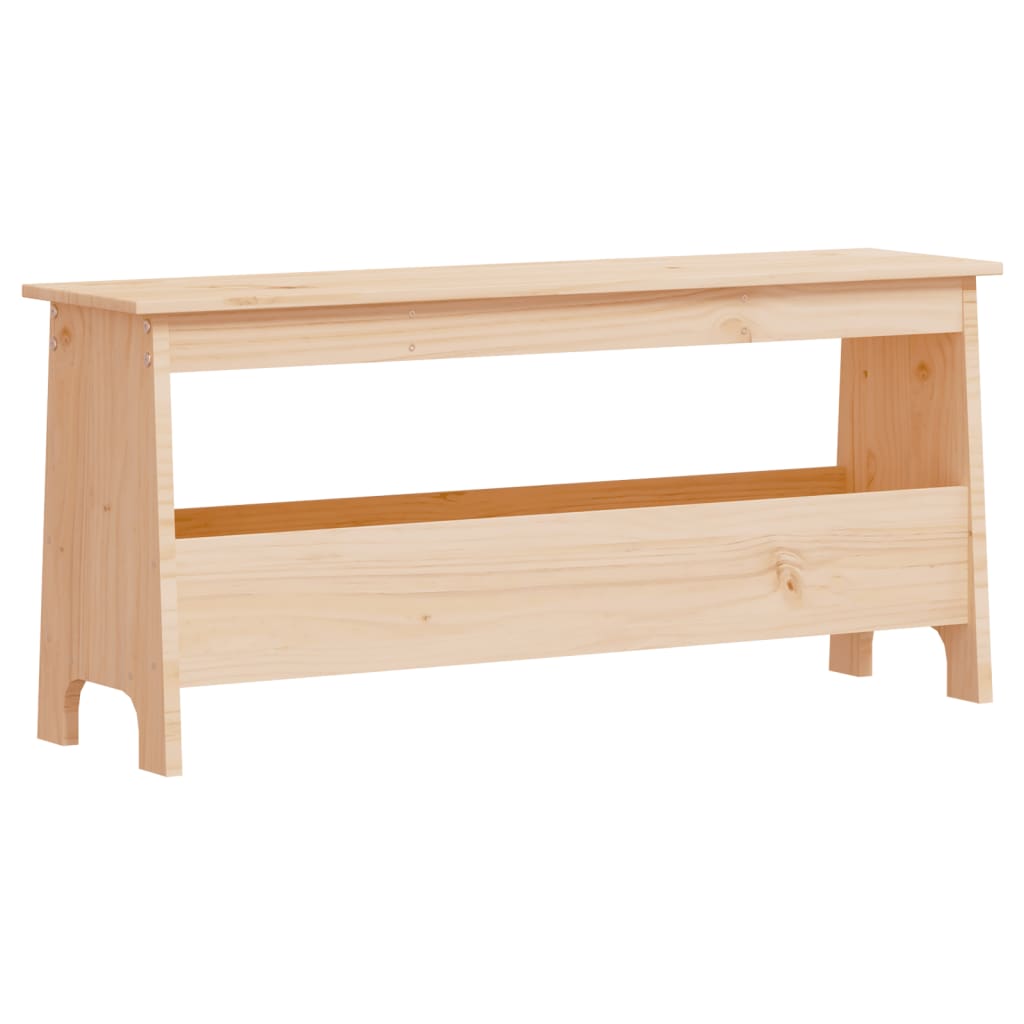 Hall Bench Solid Wood Pine
