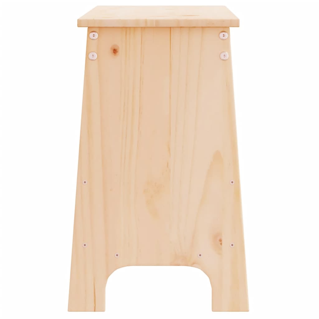 Hall Bench Solid Wood Pine