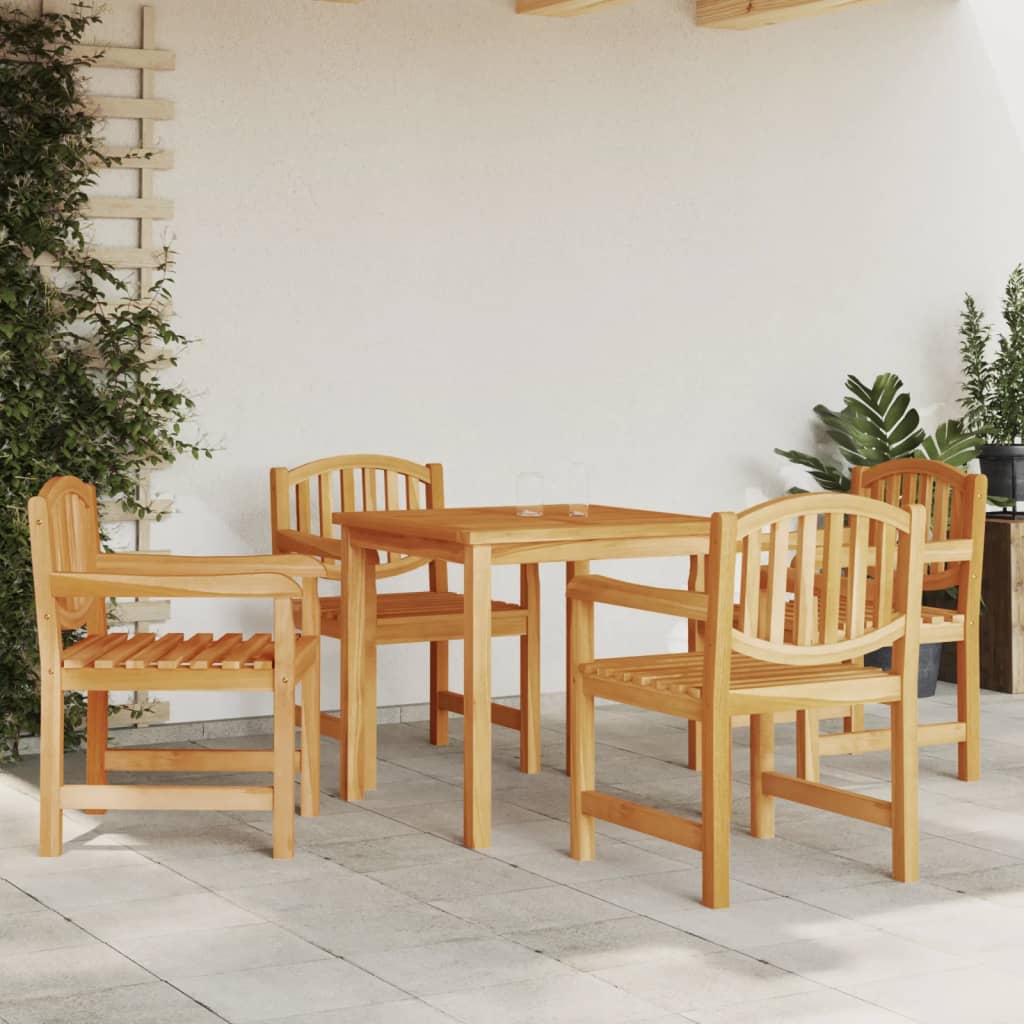 Garden Chairs 8 Pcs 58X59X88 Cm Solid Wood Teak