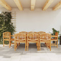 Garden Chairs 8 Pcs 58X59X88 Cm Solid Wood Teak