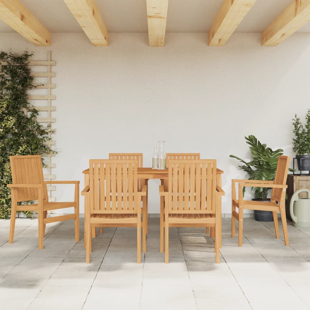 3 Piece Garden Dining Set Solid Wood Teak
