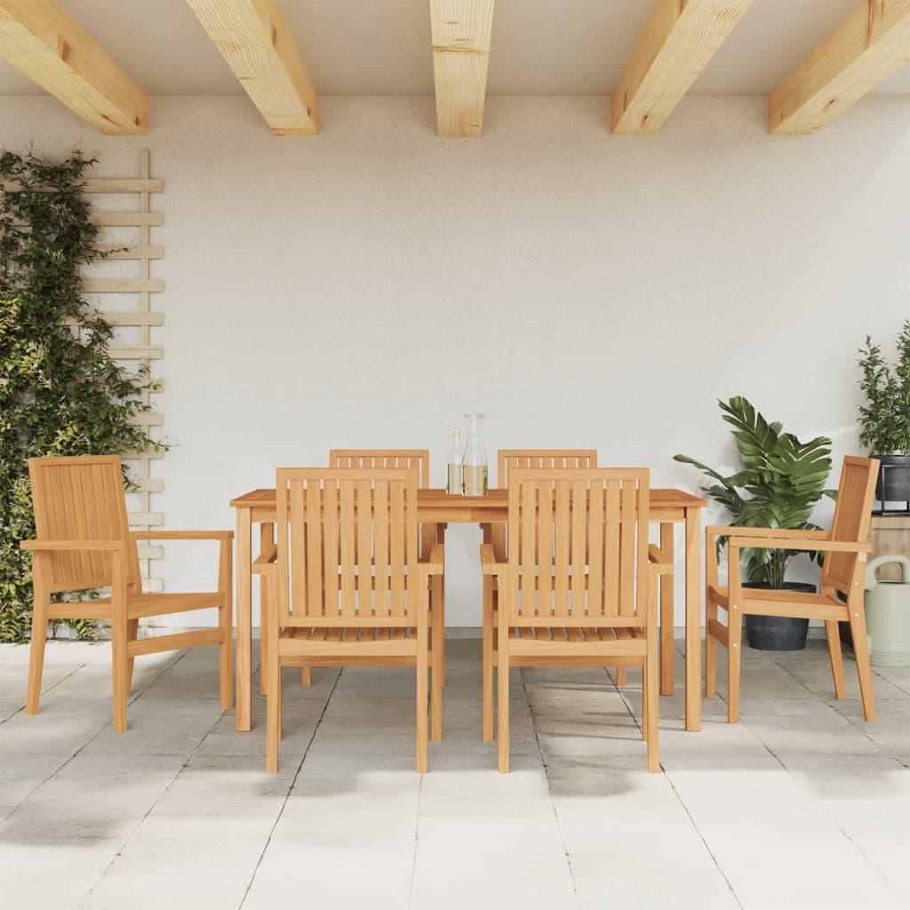 3 Piece Garden Dining Set Solid Wood Teak