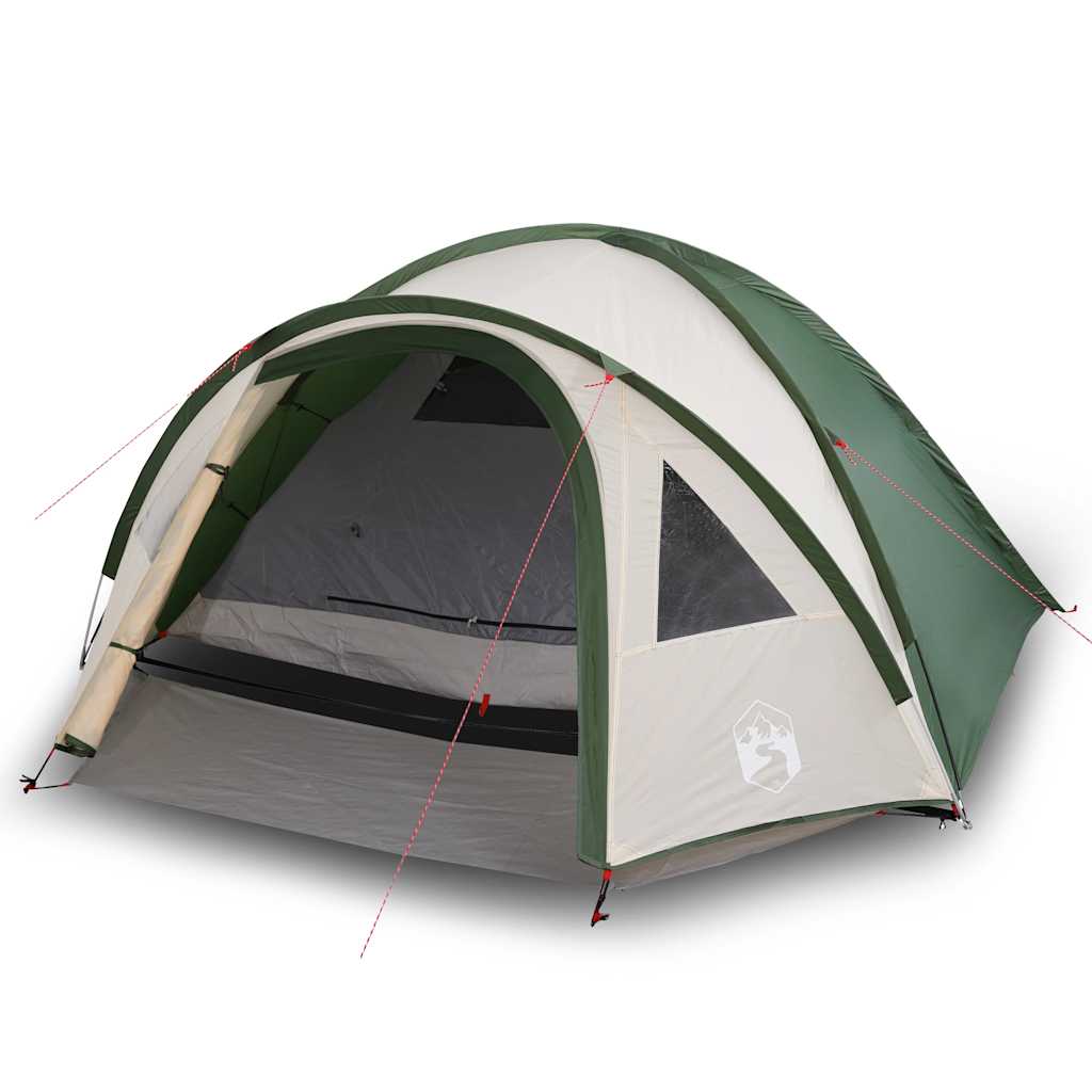 Tents Camping Tent Dome Waterproof Orange Blue Green White Blackout 4-Person 200