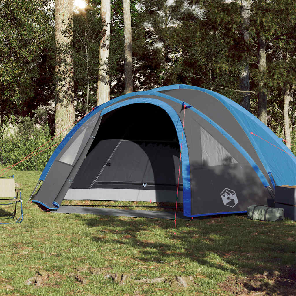 Tents Camping Tent Dome Waterproof Orange Blue Green White Blackout 4-Person 200