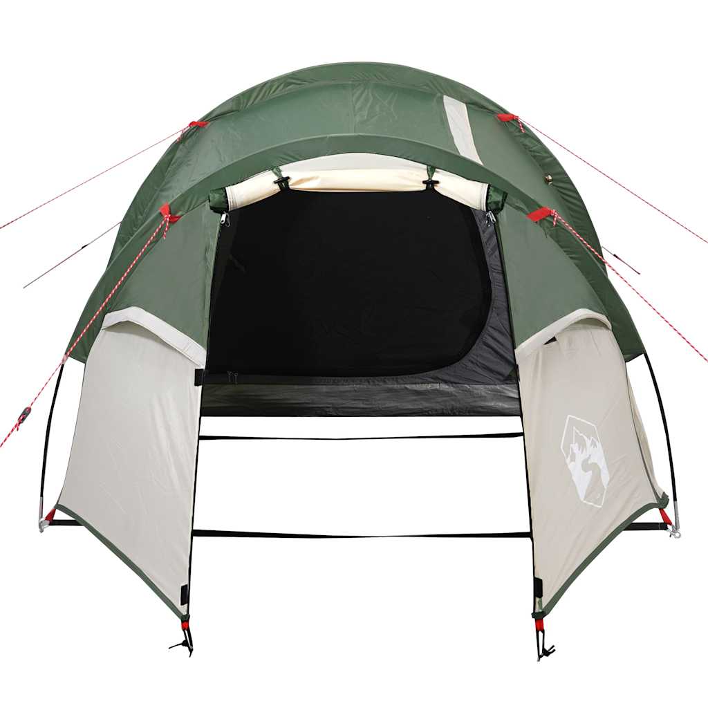 Tents 3 Person Tunnel Camping Tent Waterproof 370X185Cm Blue Green Orange 200 Cm