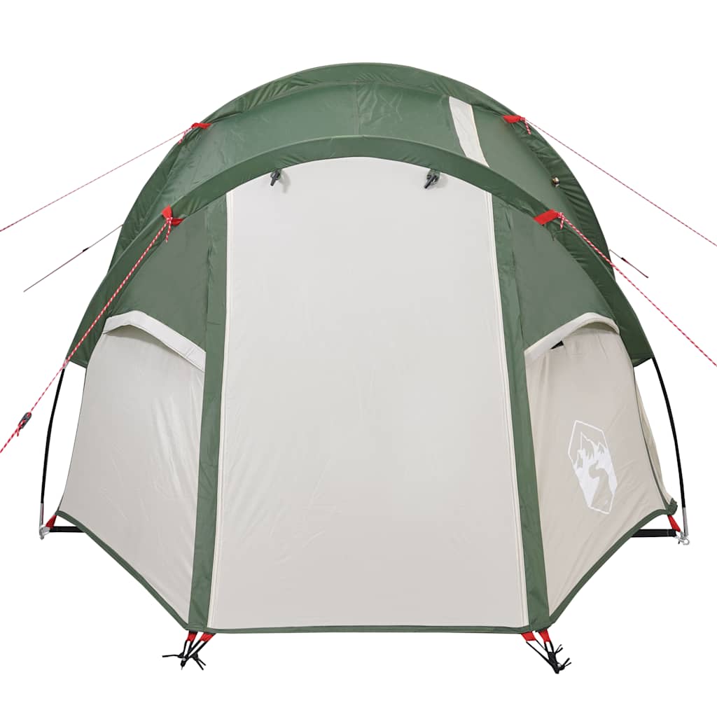 Tents 3 Person Tunnel Camping Tent Waterproof 370X185Cm Blue Green Orange 200 Cm