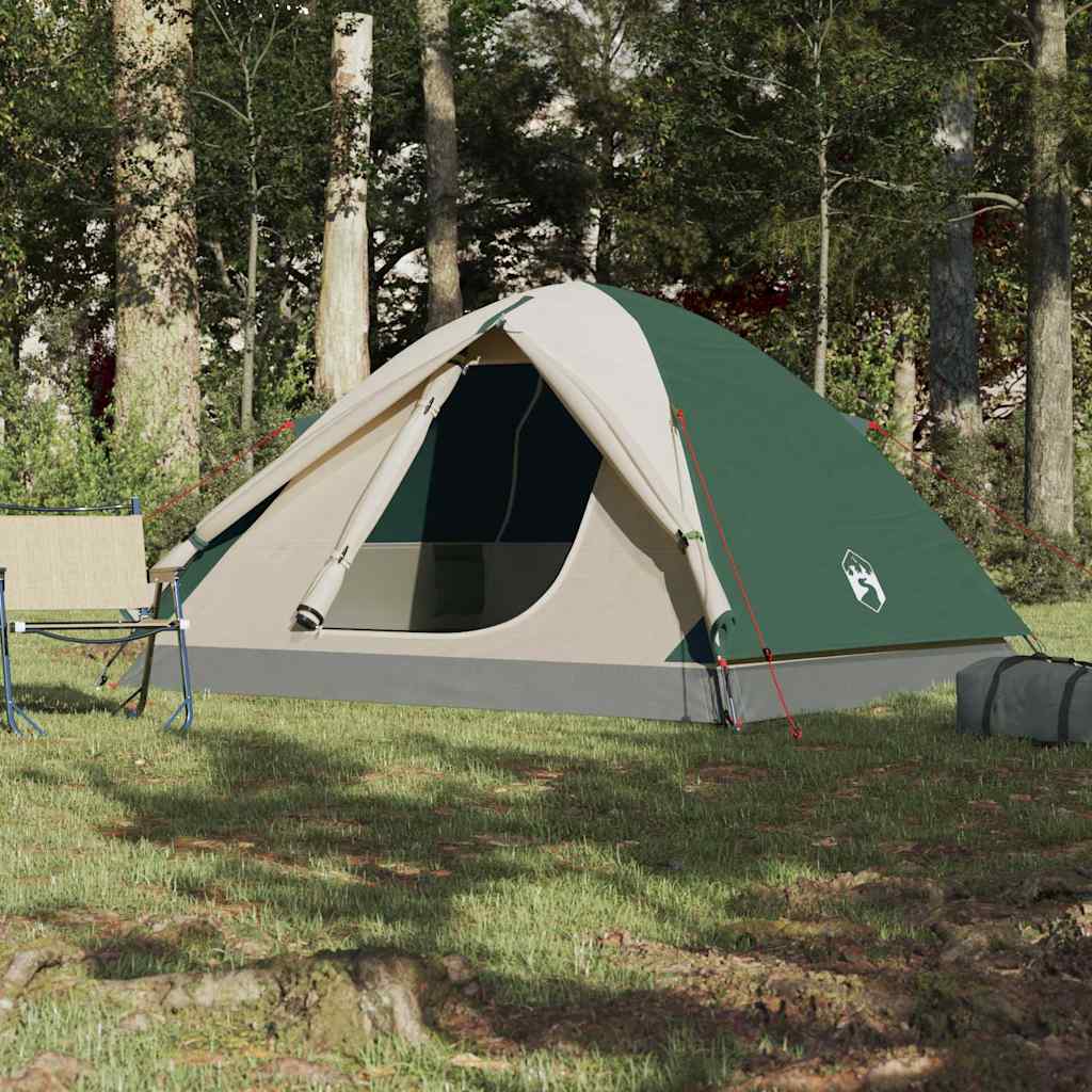 Tents Camping Tent Dome Waterproof green grey and orange blue 6-person 3-person