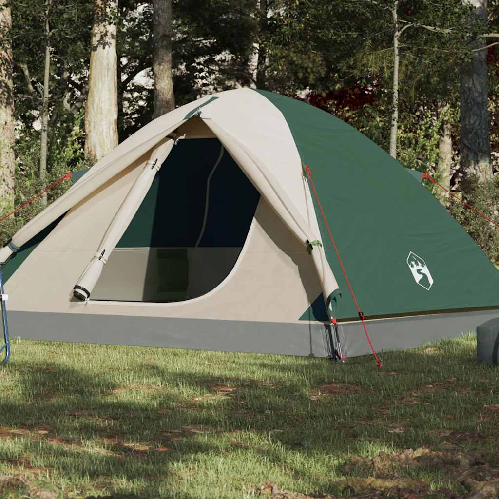 Tents Camping Tent Dome Waterproof green grey and orange blue 6-person 3-person