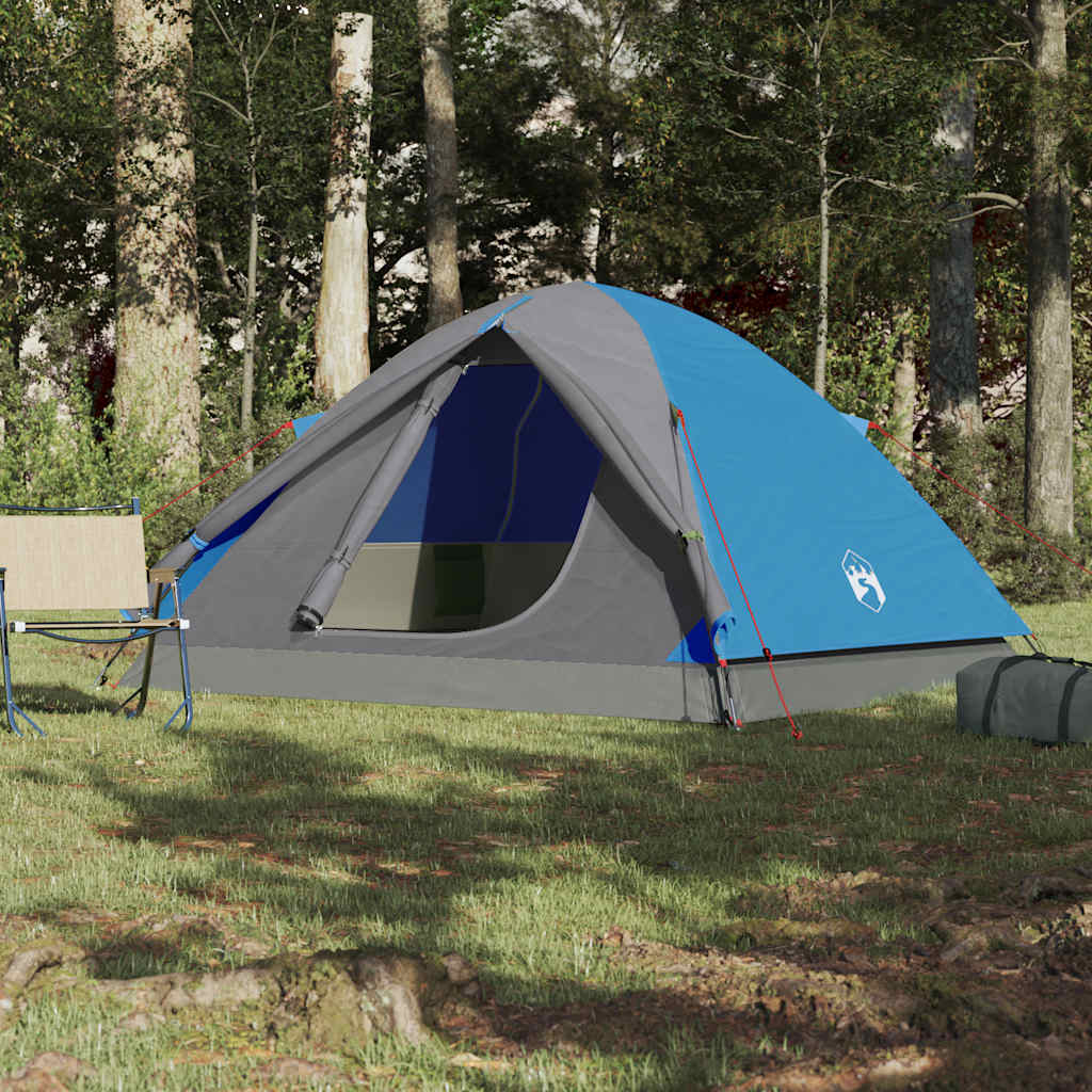 Tents Camping Tent Dome Waterproof green grey and orange blue 6-person 3-person