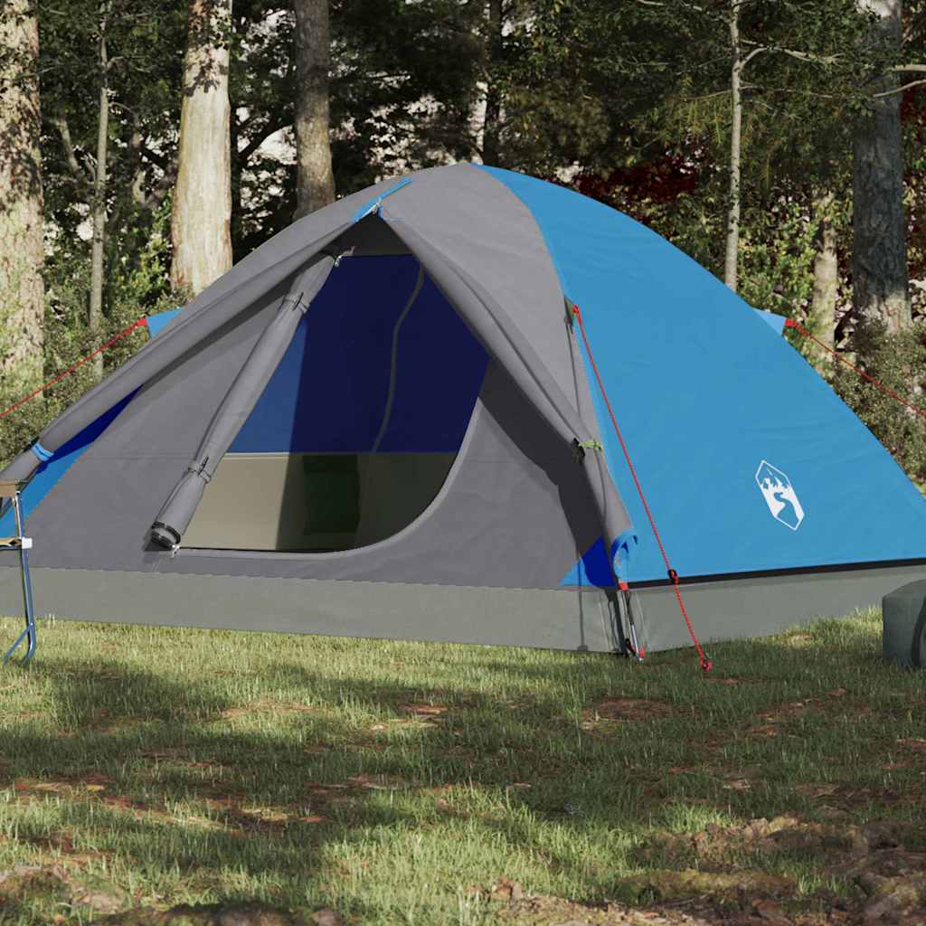 Tents Camping Tent Dome Waterproof green grey and orange blue 6-person 3-person
