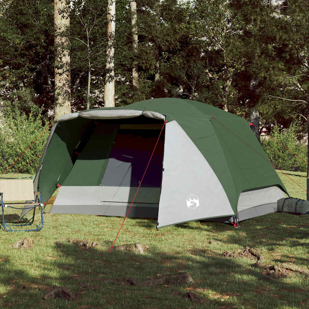 Tents Camping Tent Porch Waterproof grey and orange green blue 4-person 6-person