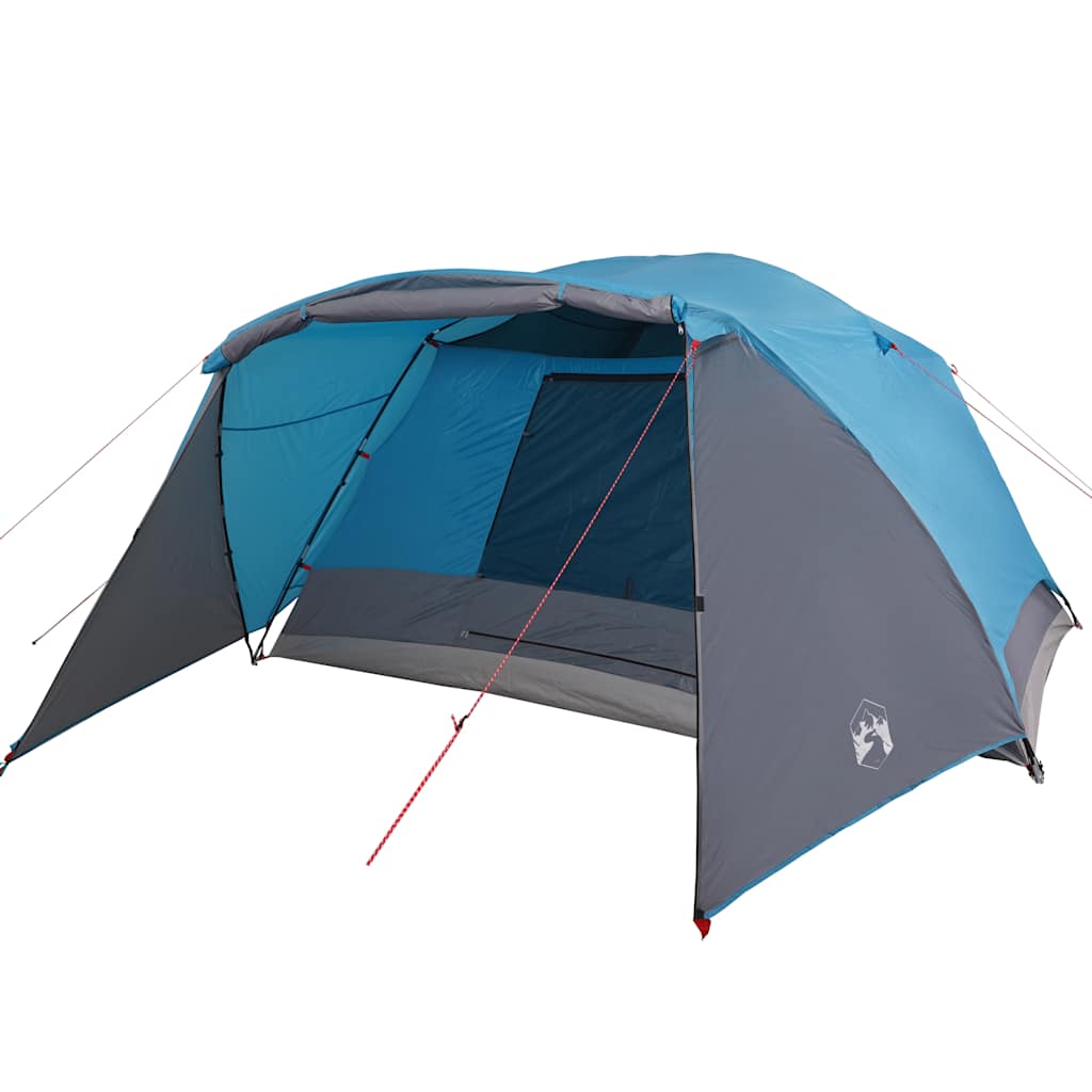 Tents Camping Tent Porch Waterproof grey and orange green blue 4-person 6-person