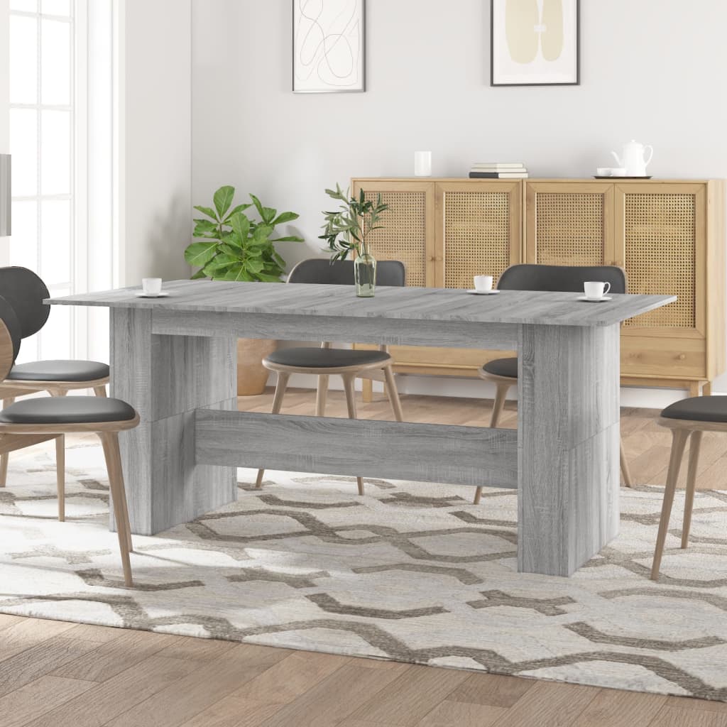Dining Table 180X90X76 Cm Engineered Wood