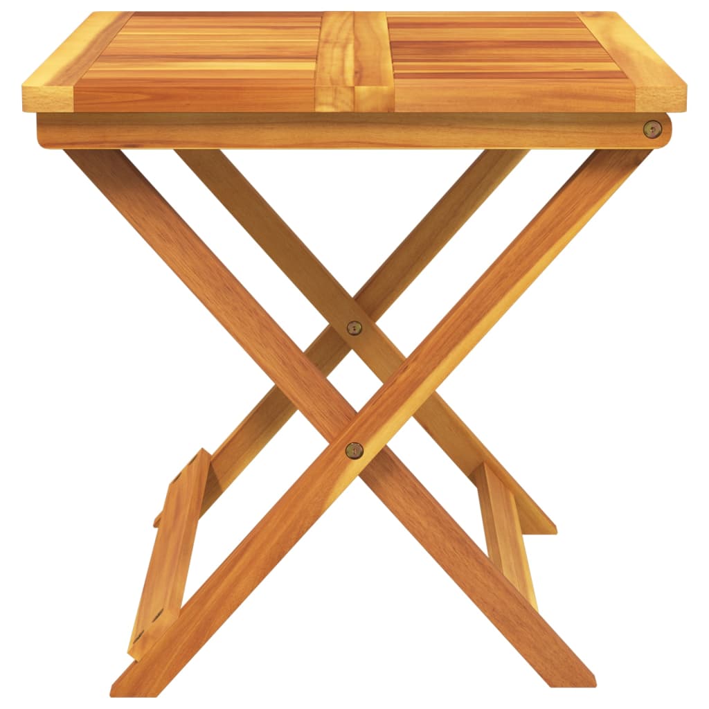 Folding Garden Table Solid Wood Acacia