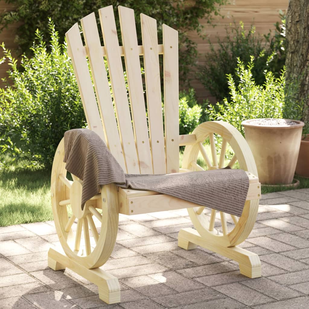 Garden Adirondack S 4 Pcs Solid Wood Fir