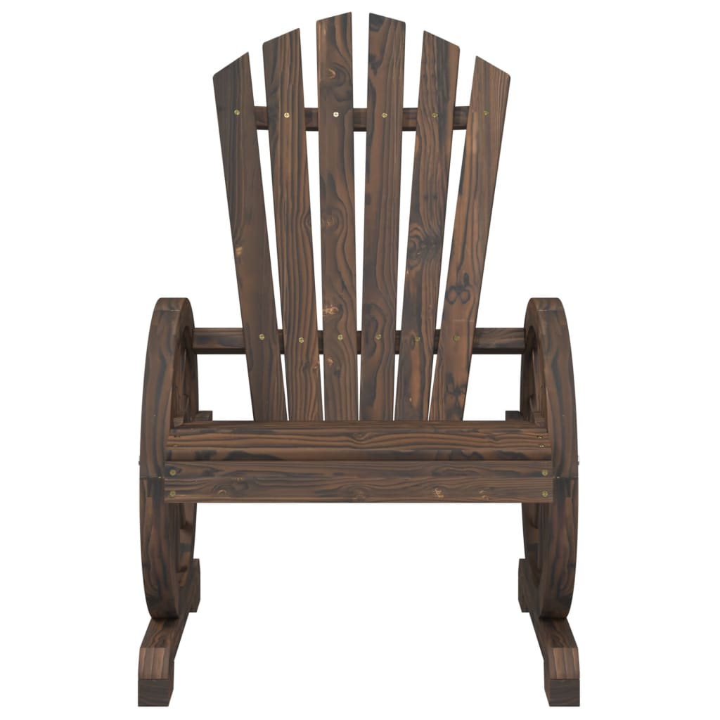 Garden Adirondack S 4 Pcs Solid Wood Fir