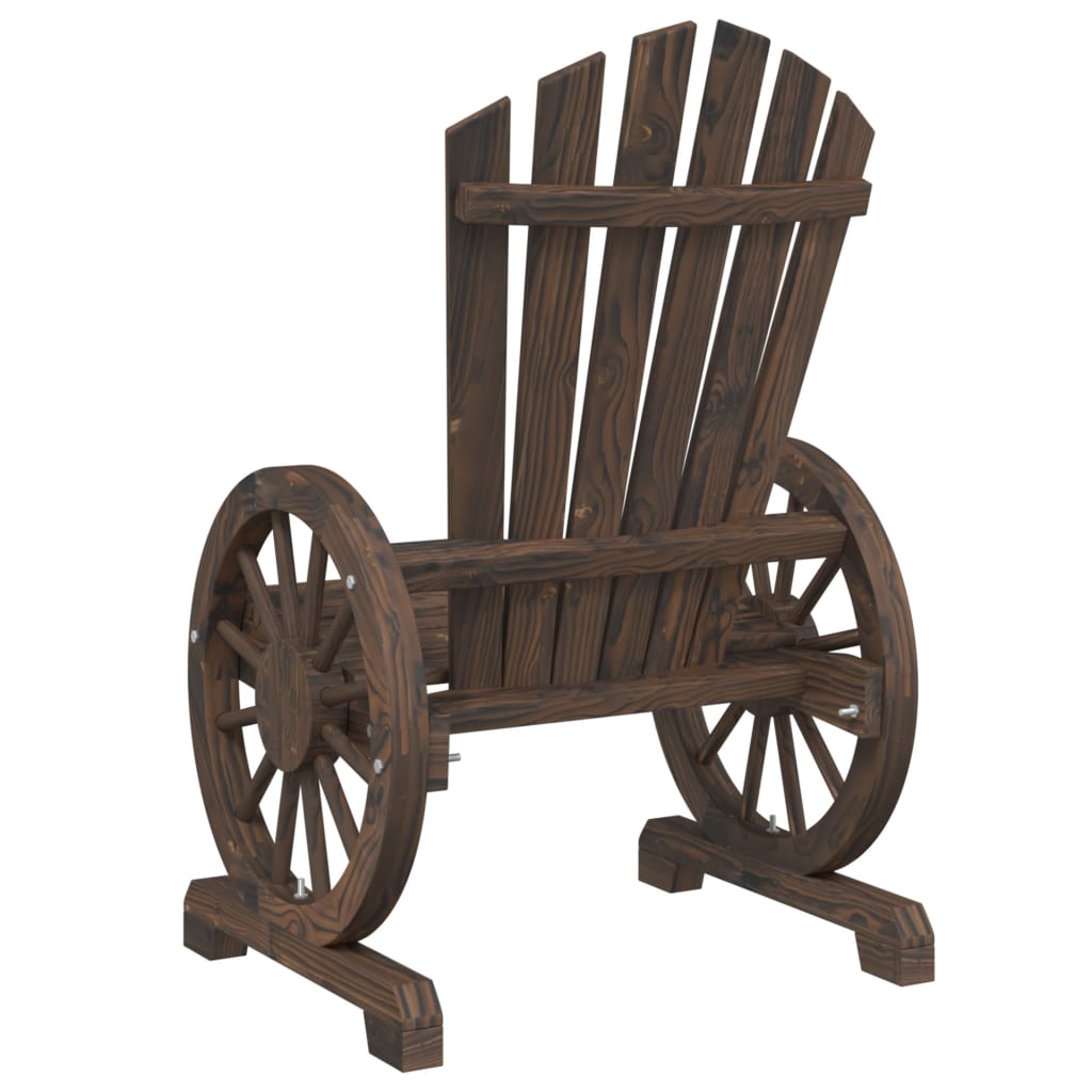 Garden Adirondack S 4 Pcs Solid Wood Fir