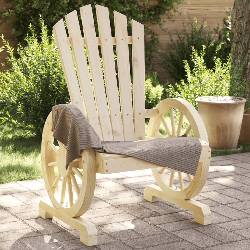 Garden Adirondack S 4 Pcs Solid Wood Fir