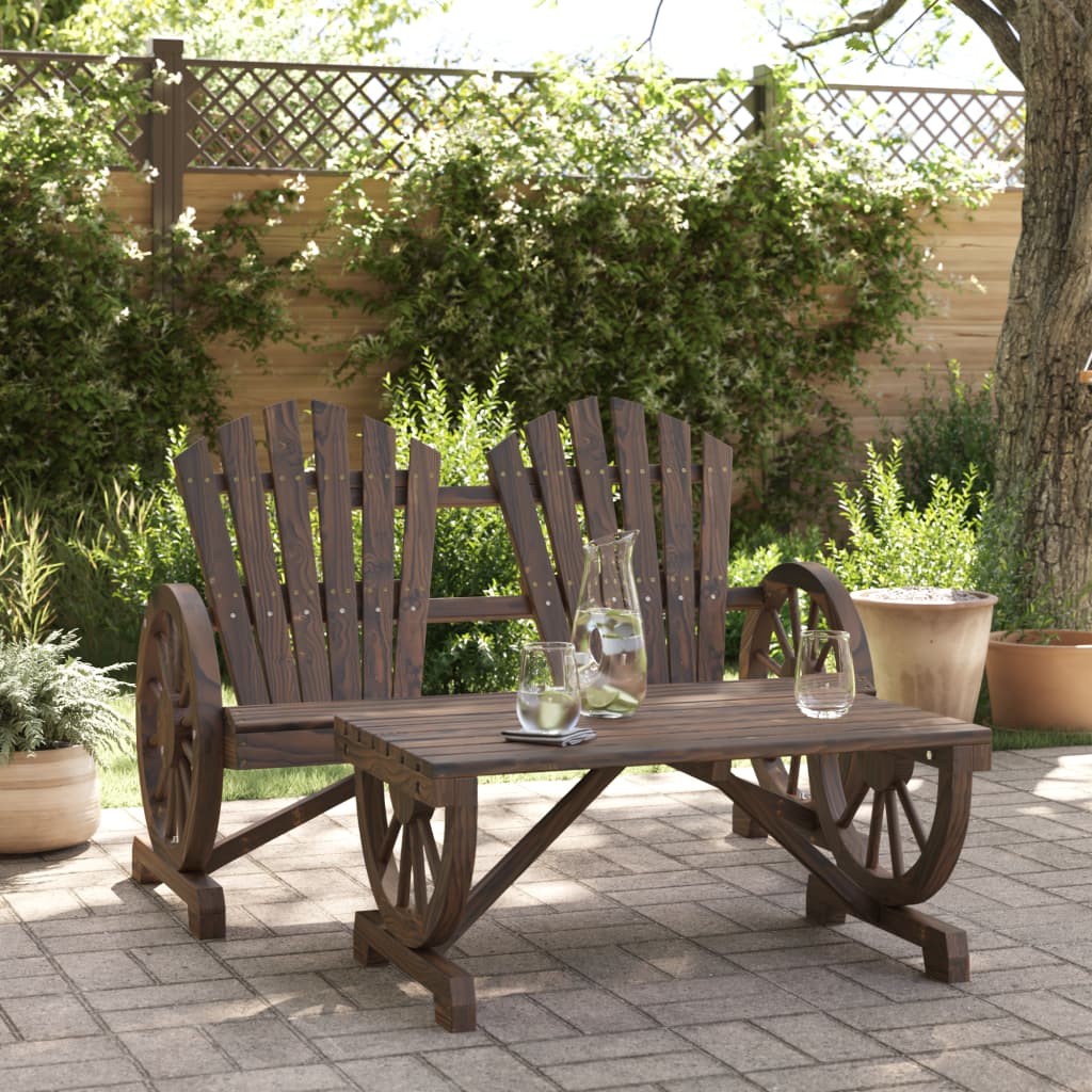 Garden Adirondack S 4 Pcs Solid Wood Fir