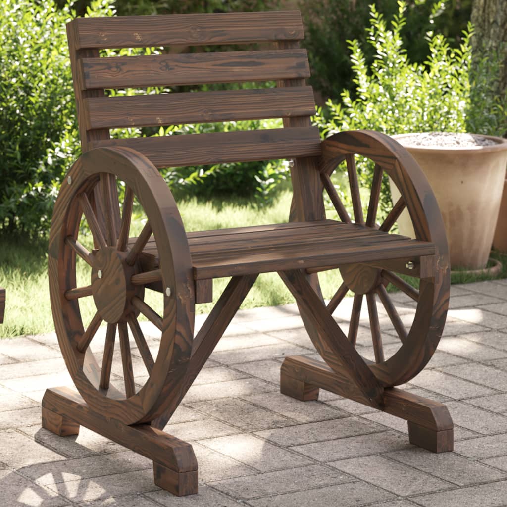 Garden Bench Solid Wood Fir
