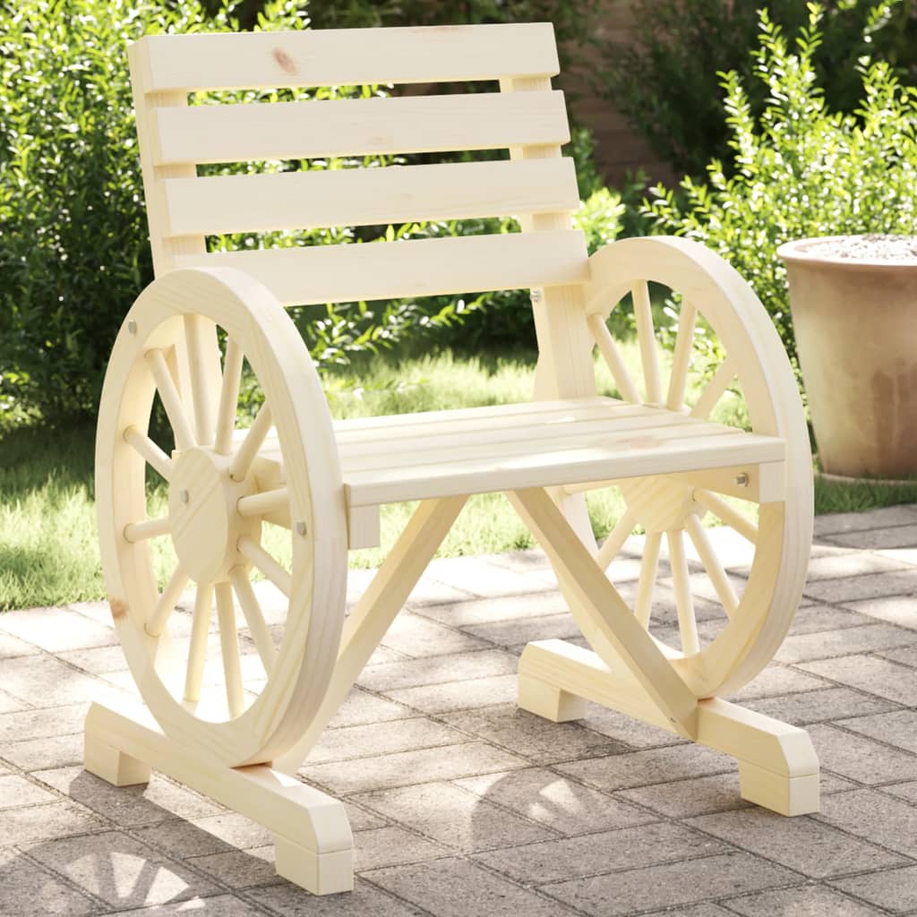 Garden Bench Solid Wood Fir