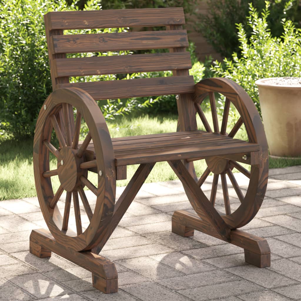 Garden Bench Solid Wood Fir