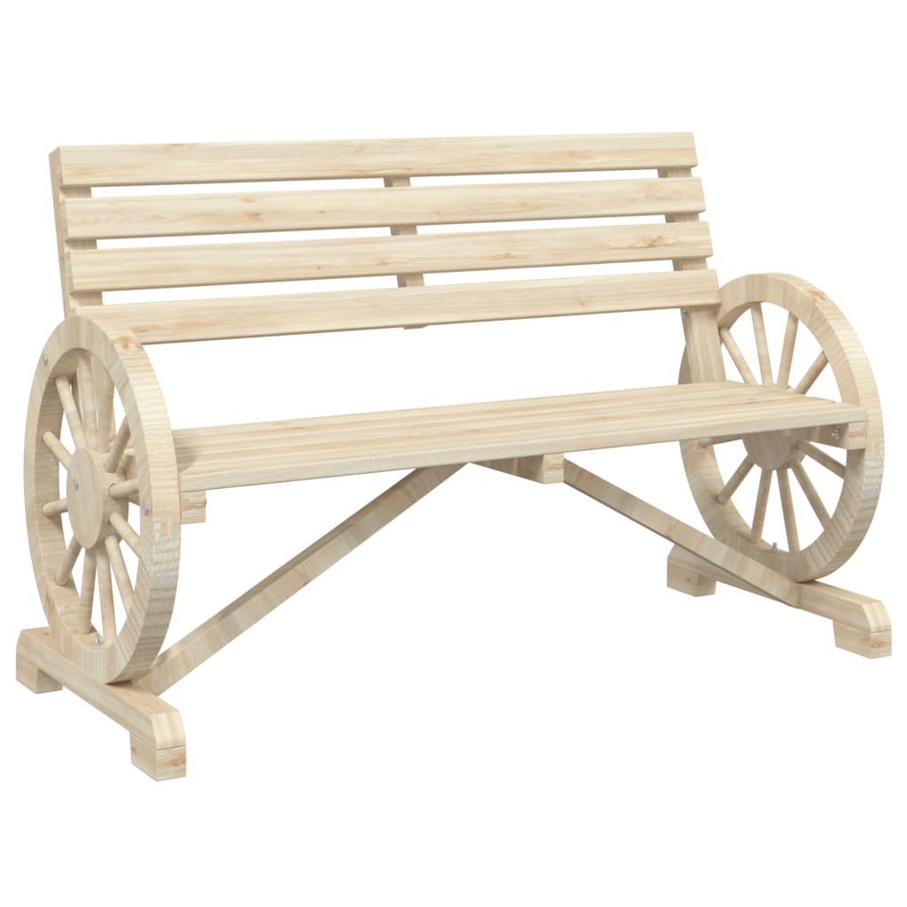 Garden Bench Solid Wood Fir