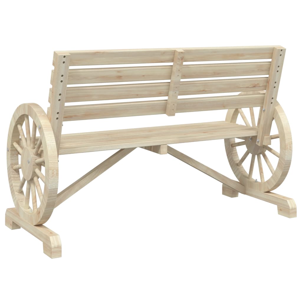 Garden Bench Solid Wood Fir