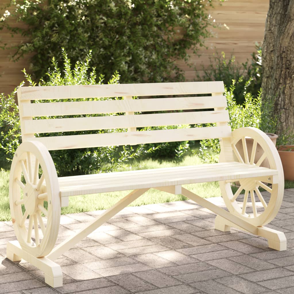 Garden Bench Solid Wood Fir