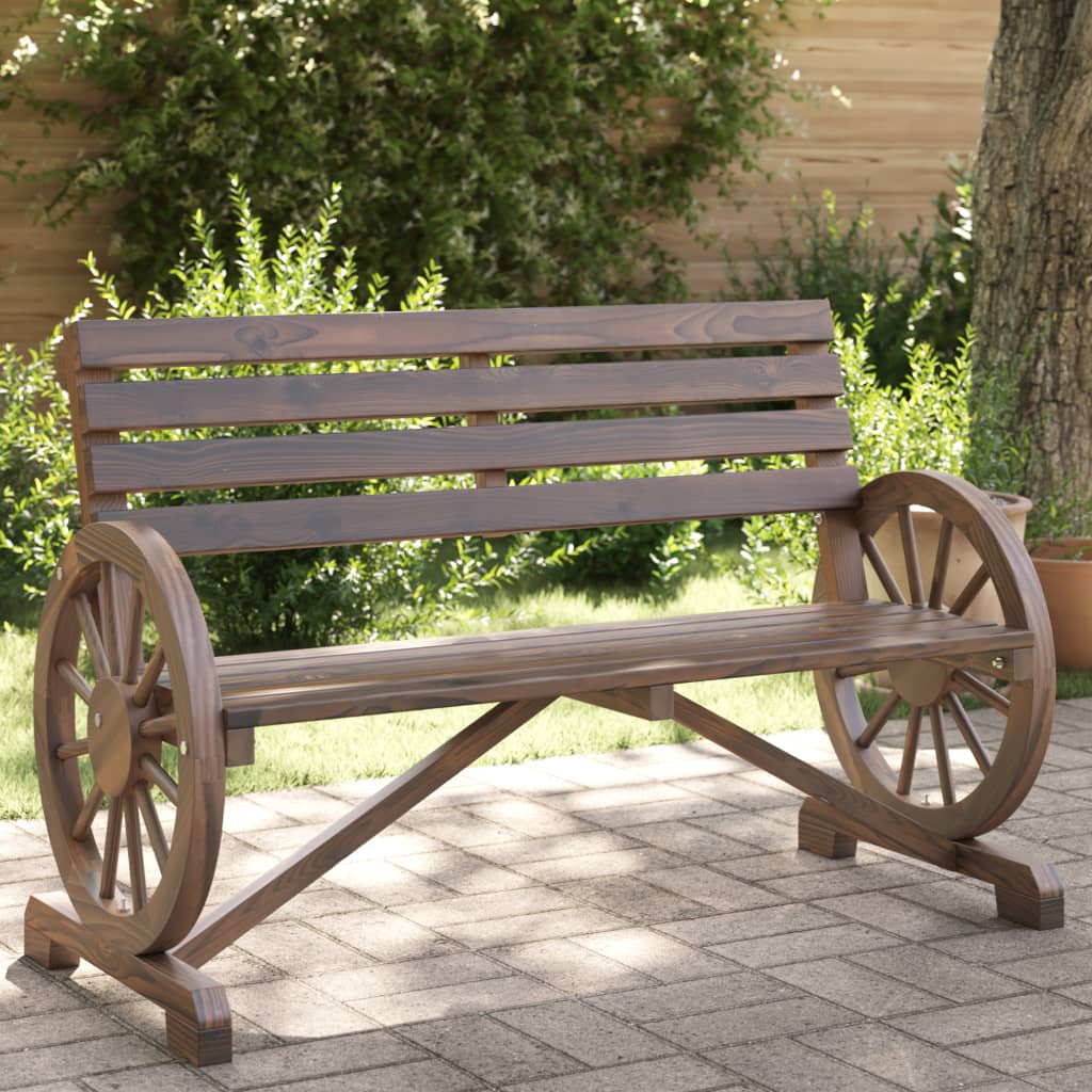 Garden Bench Solid Wood Fir