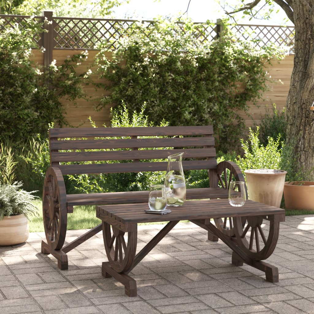 Garden Bench Solid Wood Fir