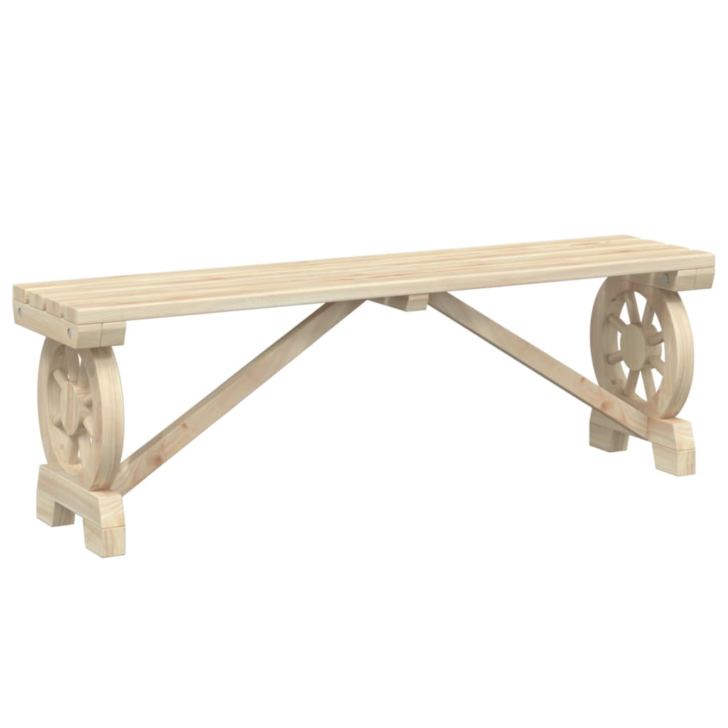 Garden Bench Solid Wood Fir