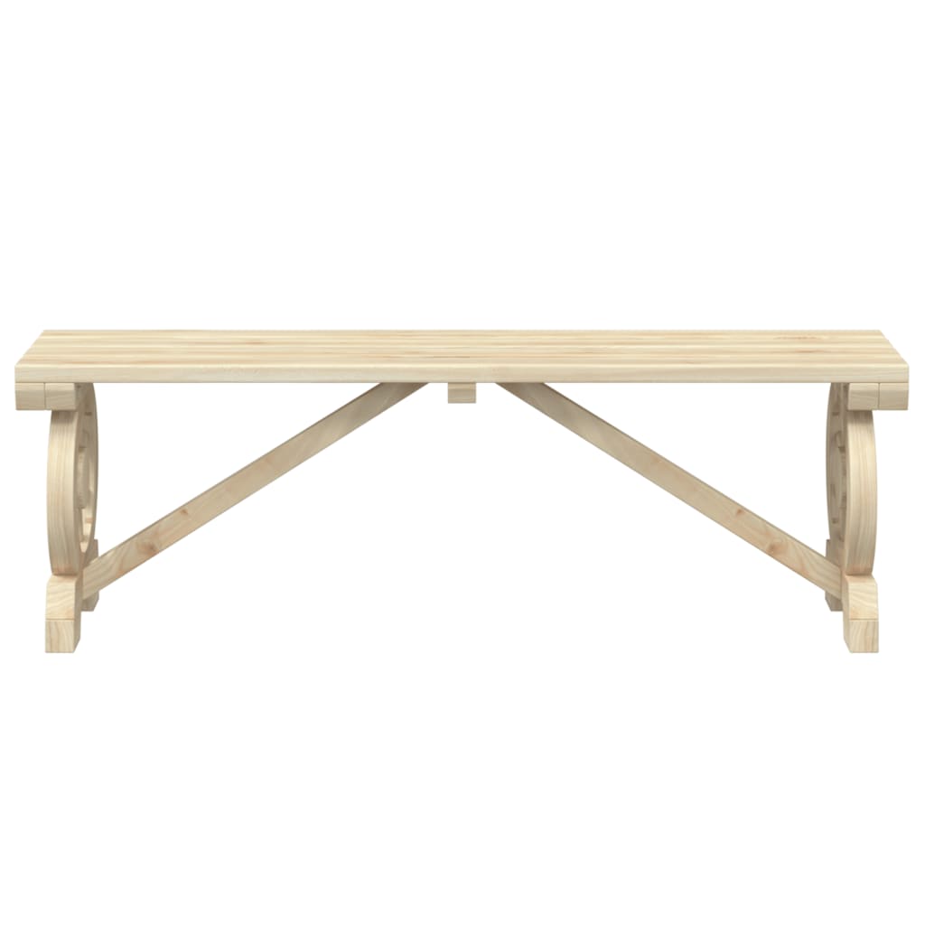 Garden Bench Solid Wood Fir