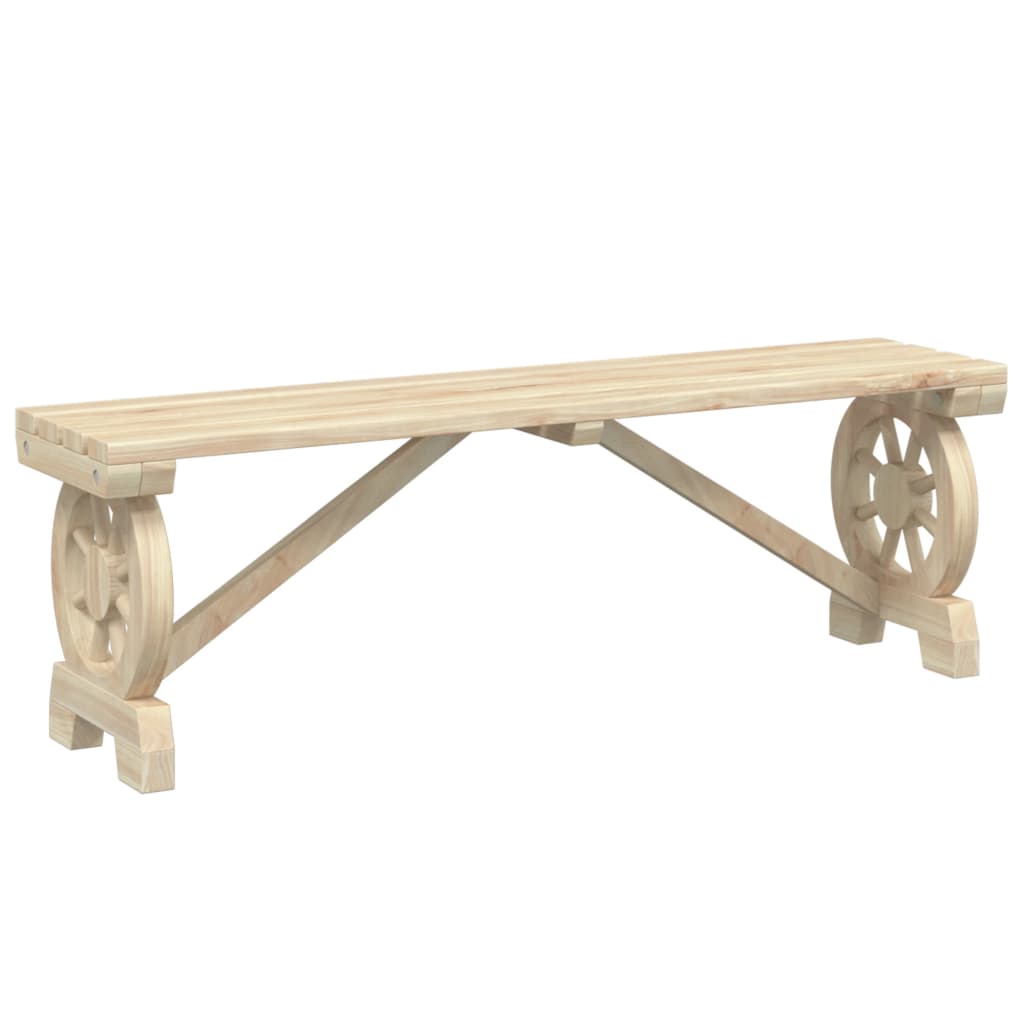 Garden Bench Solid Wood Fir