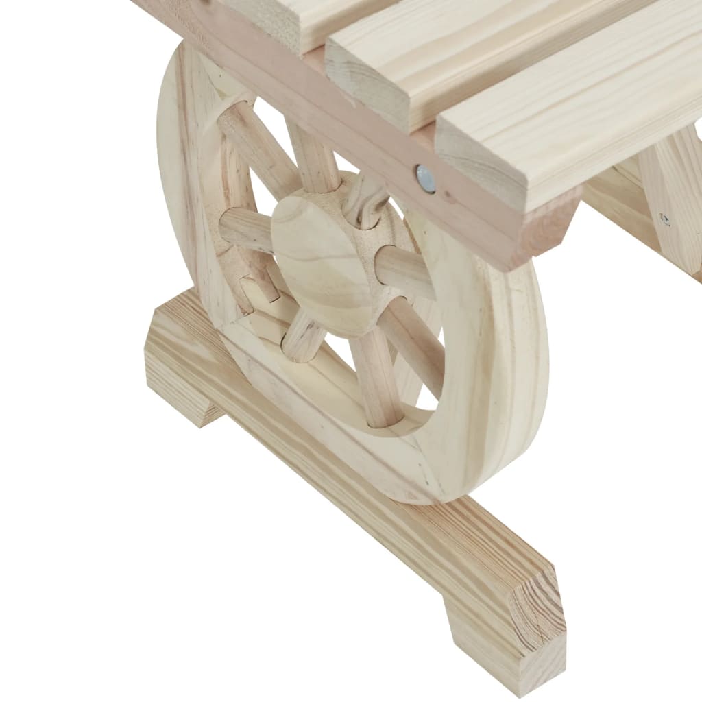 Garden Bench Solid Wood Fir
