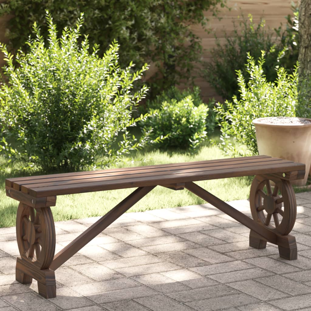 Garden Bench Solid Wood Fir
