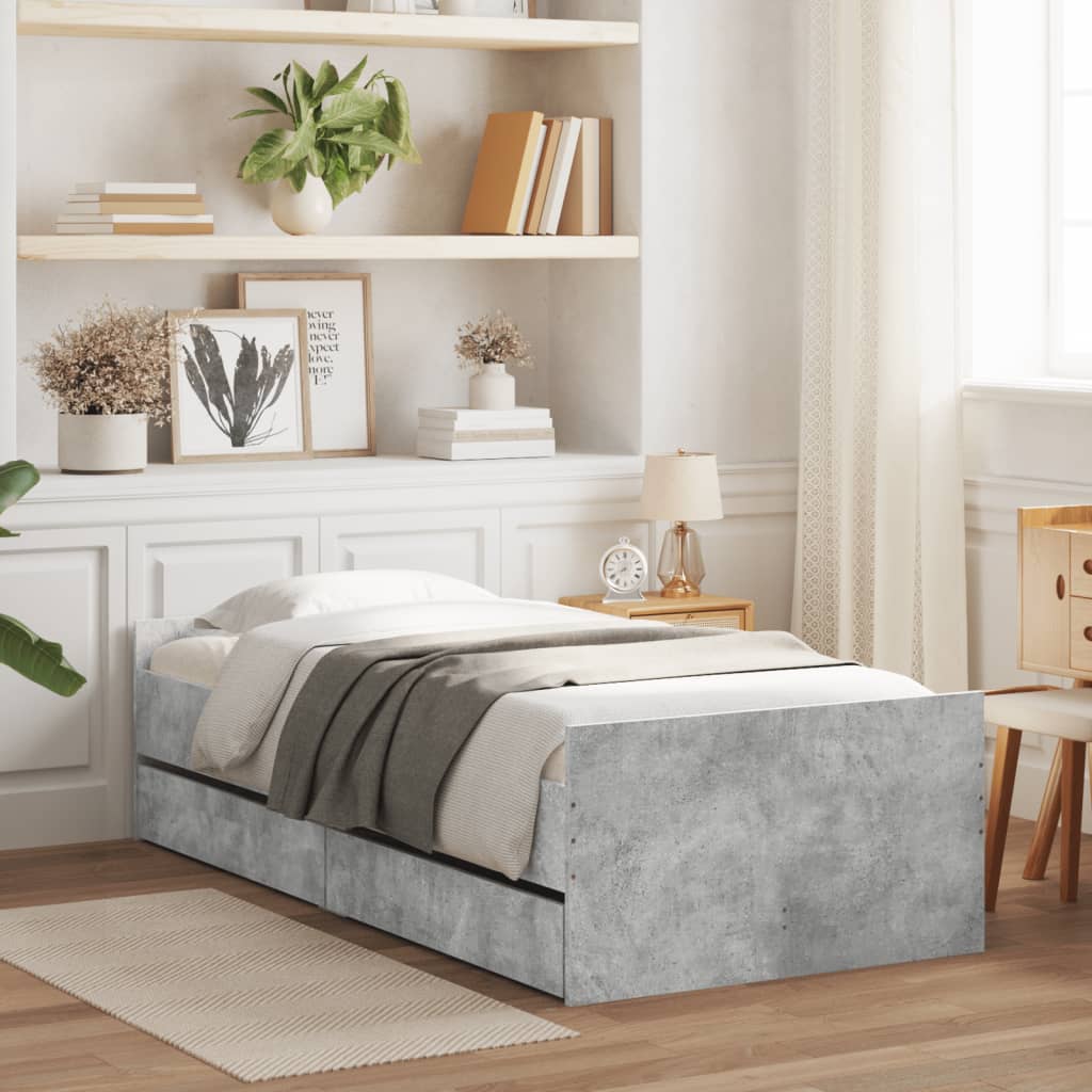 Bed Frame | | Engineered Wood | Small Single | Storage