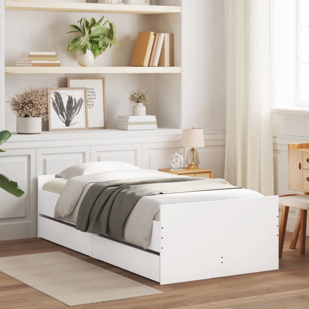 Bed Frame | | Engineered Wood | Small Single | Storage