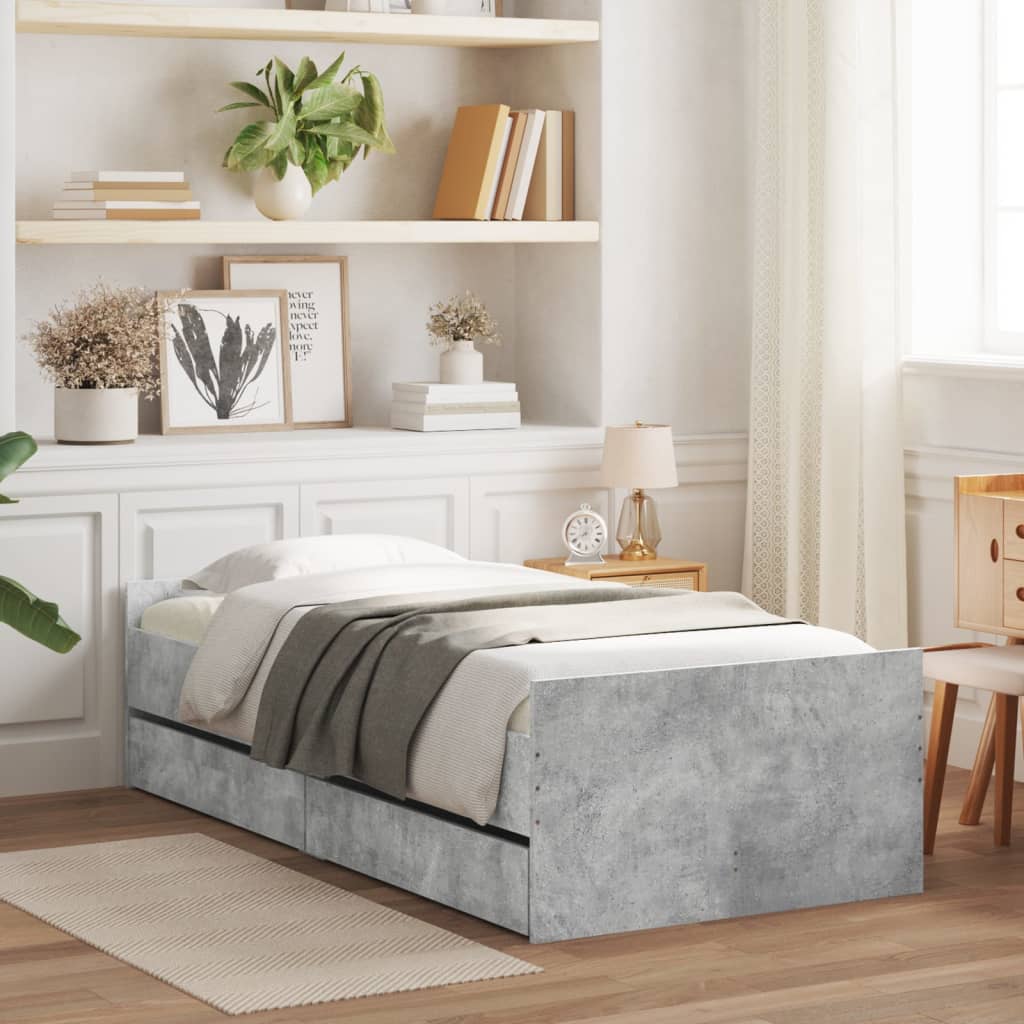 Bed Frame | | Engineered Wood | Small Single | Storage