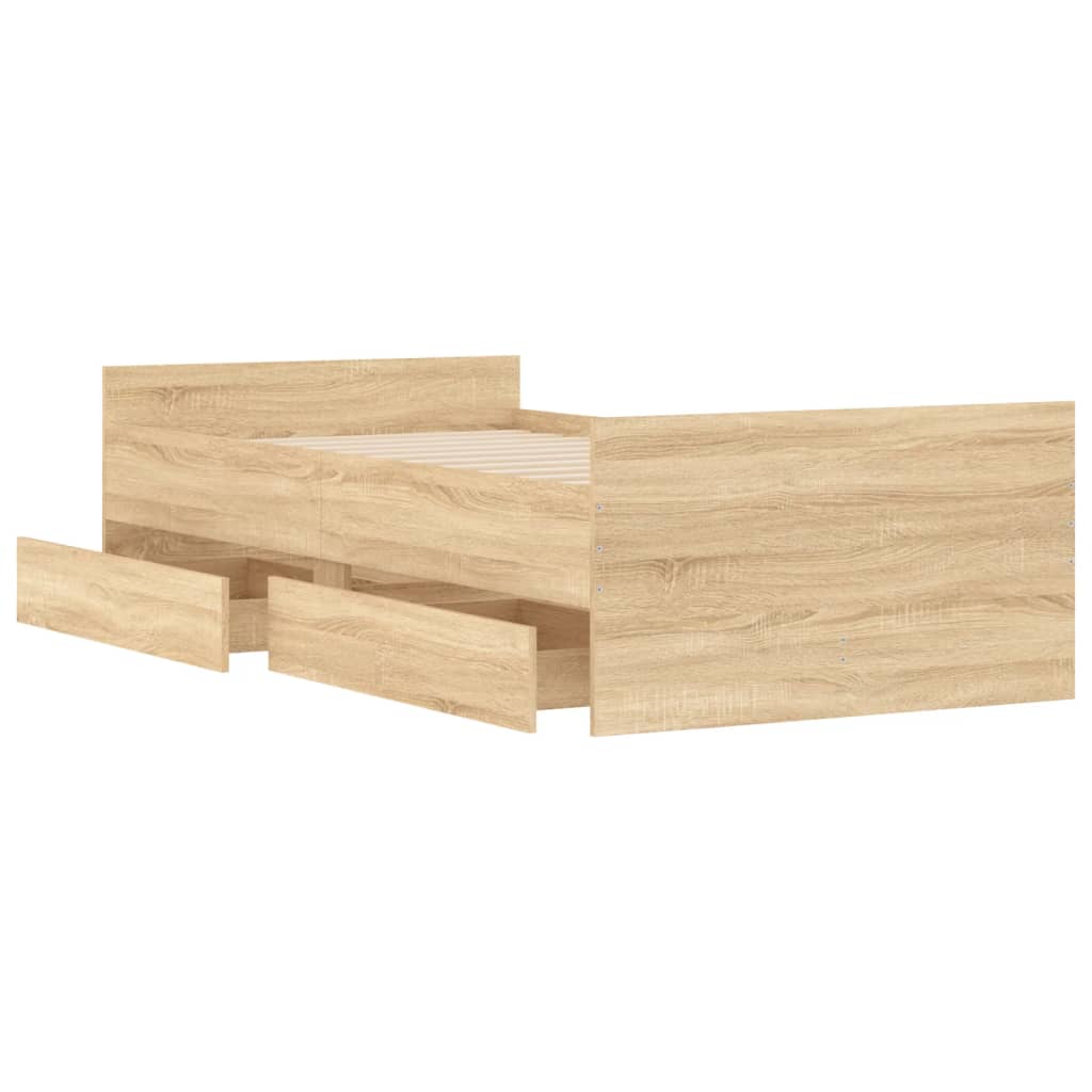 Bed Frame | | Engineered Wood | Small Single | Storage