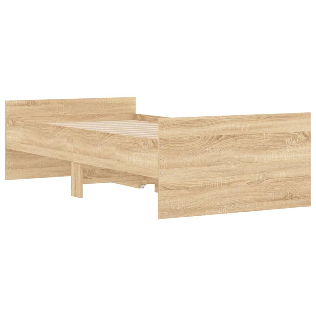 Bed Frame | | Engineered Wood | Small Single | Storage