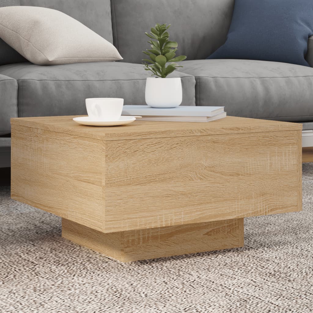 Coffee Table With Led Lights