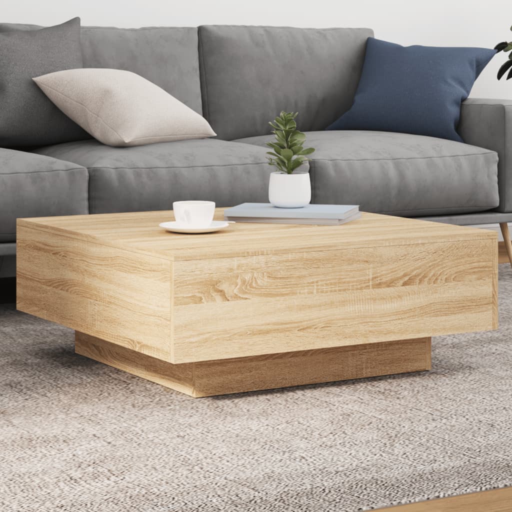 Coffee Table With Led Lights