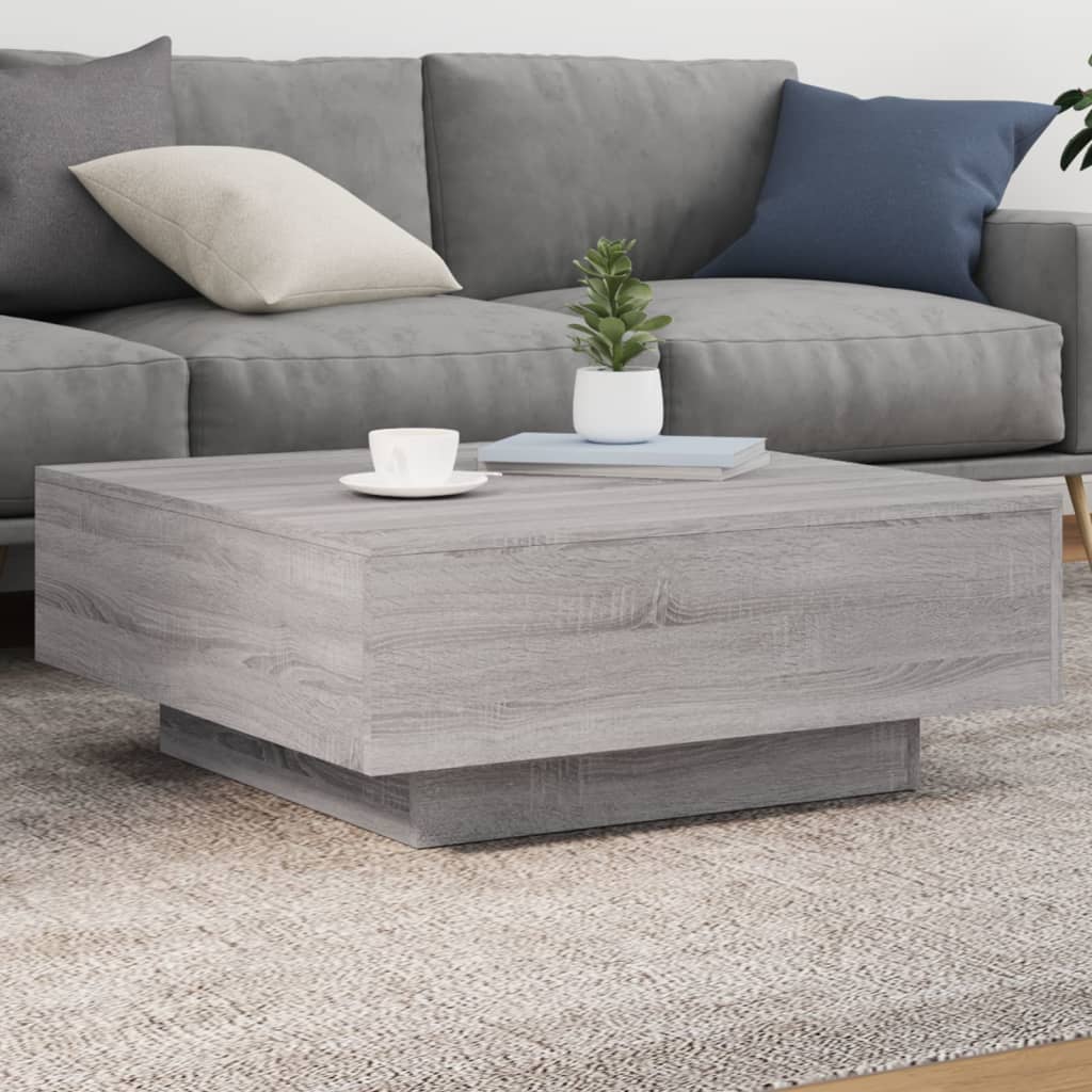 Coffee Table With Led Lights