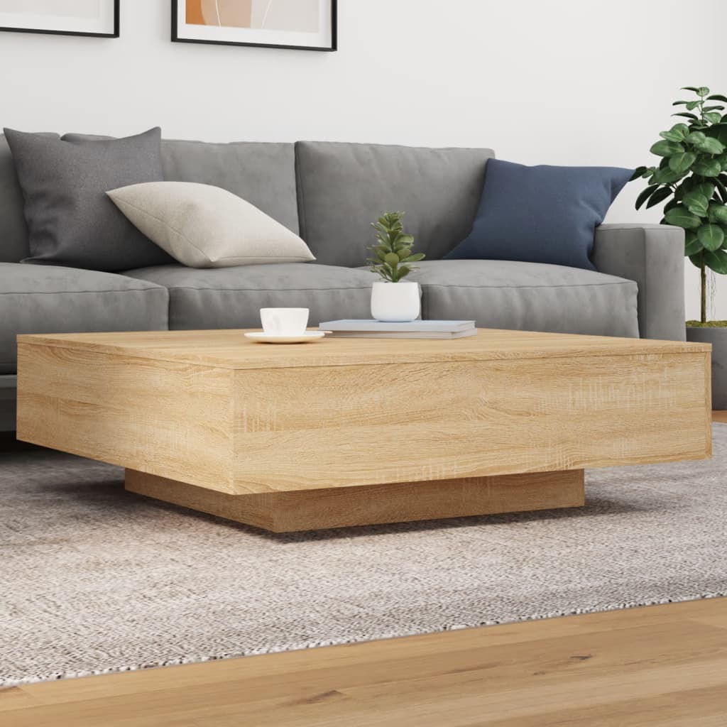 Coffee Table With Led Lights