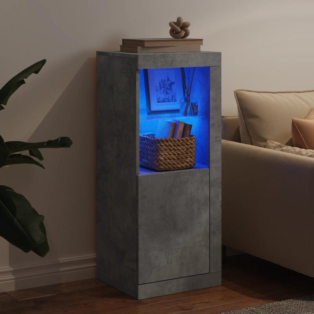 Sideboard With Led Lights 41X37X100 Cm