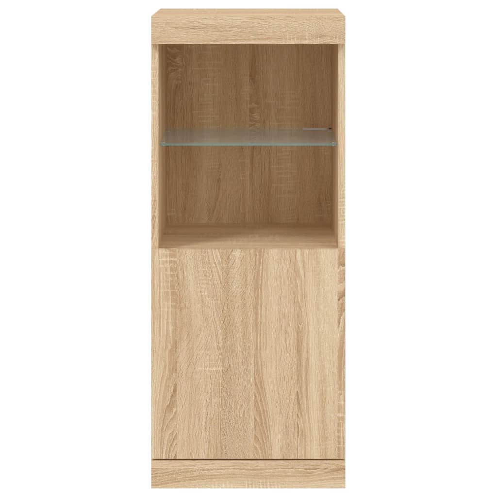 Sideboard With Led Lights 41X37X100 Cm