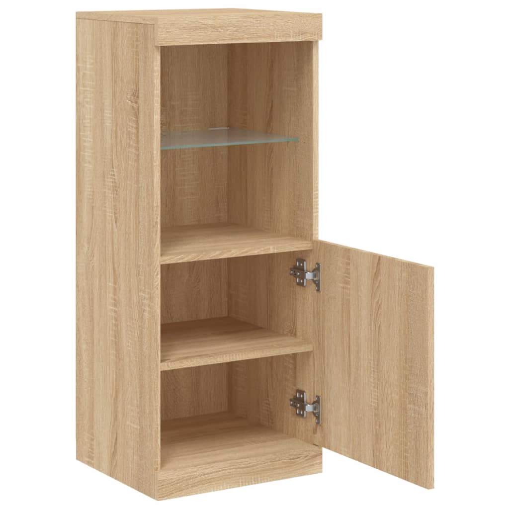 Sideboard With Led Lights 41X37X100 Cm