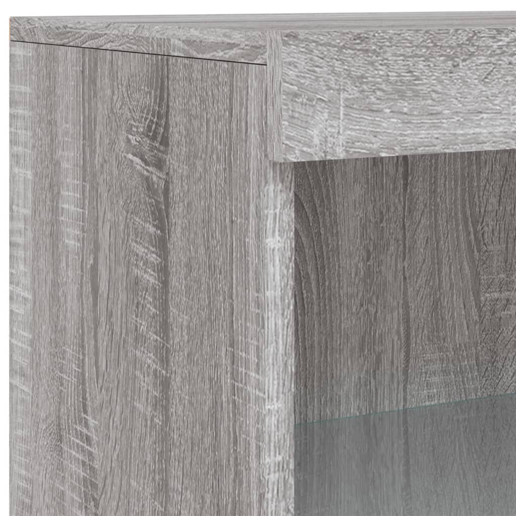 Sideboard With Led Lights 60.5X37X100 Cm