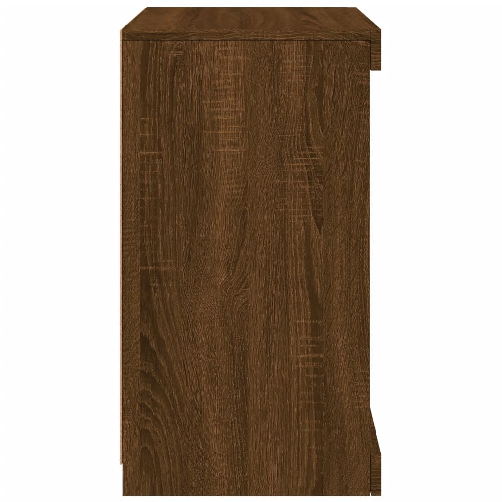 Sideboard With Led Lights 41X37X67 Cm